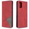 Mobigear Rhombus Slim Samsung Galaxy A41 Étui - Rouge
