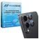 Mobigear Single Samsung Galaxy S25 Edge Verre trempé Protection objectif caméra - Compatible coque - Noir