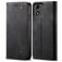 Mobigear Ranch Motorola Moto E14 Étui Portefeuille - Noir