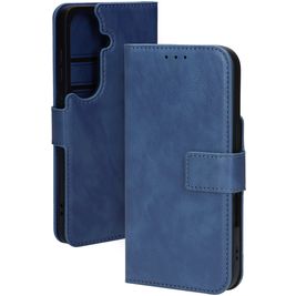 Mobiparts Classic Wallet Housse Samsung Galaxy S26 MagSafe Etui - Steel Blue