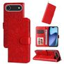 Mobigear Sunflower Housse iPhone Air Etui Porte-Monnaie - Rouge