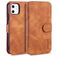 Mobigear Retro Housse iPhone 11 Etui Porte-Monnaie - Cognac