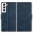 Mobigear Slim Magnet Samsung Galaxy S22 Étui Portefeuille - Bleu foncé