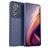 Mobigear Groove Coque Motorola Edge 30 Pro Coque arrière en TPU Souple - Bleu