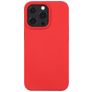 Mobigear Rubber Touch Coque iPhone 14 Plus Coque arrière en Silicone - Rouge