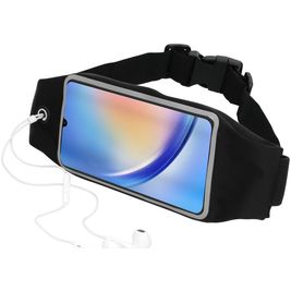 Mobiparts Comfort Fit Belt Brassard Téléphone Samsung Galaxy A34 Ceinture Coque de Sport en Neoprène - Noir