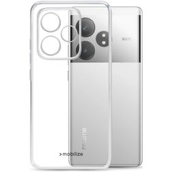 Mobilize Gelly Coque Transparente Realme GT 6 Coque arrière en TPU Souple - Transparent