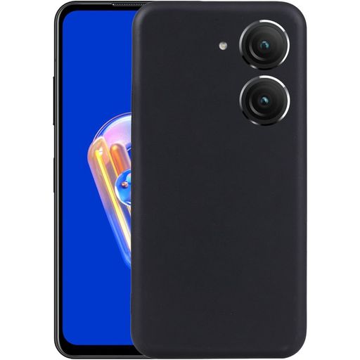 Mobigear Basics Coque ASUS Zenfone 9 Coque arrière en TPU Souple - Noir