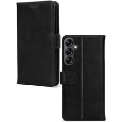 Mobilize Premium Gelly Wallet Housse Samsung Galaxy A14 Etui Porte-Monnaie - Noir