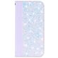 Mobigear Croco Glitter Housse Samsung Galaxy J6 Plus Etui Porte-Monnaie - Blanc