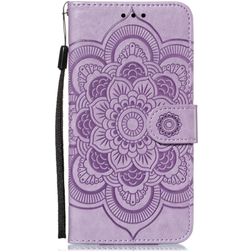 Mobigear Mandala iPhone 11 Étui Portefeuille - Violet