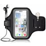 Mobigear Go Active Brassard Téléphone Samsung Galaxy S22 Ultra Brassard Coque de Sport en Neoprène - Noir