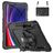 Mobigear SureGrip Xtreme Coque Samsung Galaxy Tab S9 FE Plus Coque arrière en Plastique rigide,Silicone + Porte-crayon + Bandoulière + Support Amovible - Noir