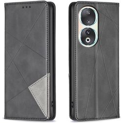 Mobigear Rhombus Slim Housse Honor 90 Etui - Noir