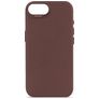 Decoded Coque iPhone 16e Coque arrière en Cuir Véritable Anti-Chocs - Chocolate Brown