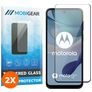 Mobigear Premium Motorola Moto G53 5G Verre trempé Protection d'écran - Compatible Coque - Noir (Lot de 2)