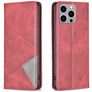 Mobigear Rhombus Slim Housse iPhone 15 Pro Max Etui - Rouge