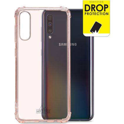My Style Protective Flex Coque Samsung Galaxy A50 Coque arrière en TPU Souple Anti-Chocs - Soft Pink