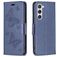 Mobigear Butterfly Housse Samsung Galaxy S24 Etui Porte-Monnaie - Bleu