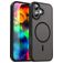 Mobigear Shockproof Coque iPhone 17 MagSafe Coque arrière Rigide - Noir