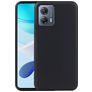Mobigear Colors Coque Motorola Moto G53 5G Coque arrière en TPU Souple - Noir