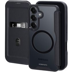 Mobiparts Shield Line Housse Samsung Galaxy S26 MagSafe Etui - Noir