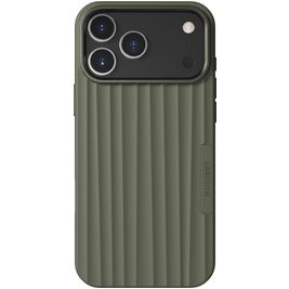 Nudient Bold Coque iPhone 17 Pro Max MagSafe Coque arrière Rigide - Olive Green