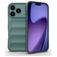 Mobigear Bumpy iPhone 17 Pro TPU souple Coque arrière - Vert