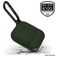 Catalyst Waterproof Coque Apple AirPods 1 Coque Imperméable en Silicone Souple - Vert foncé