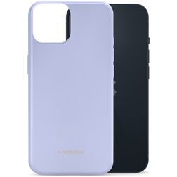 Mobilize Rubber Gelly Coque iPhone 14 Coque arrière en TPU Souple - Pastel Purple
