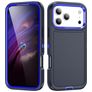 Mobigear Rugged Coque iPhone 18 Pro Coque arrière Rigide Anti-Chocs - Bleu