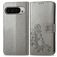 Mobigear Clover Housse Google Pixel 9 Pro XL Etui Porte-Monnaie - Gris