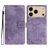 Mobigear Butterfly Housse iPhone 17 Pro Max Etui Porte-Monnaie - Violet