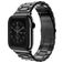 Mobigear Antwerp Bracelet Acier pour Apple Watch Fermeture boucle déployante - 49/46/45/44 mm - Noir
