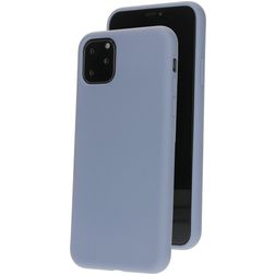 Mobiparts iPhone 11 Pro Silicone Coque arrière - Royal Grey
