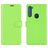 Mobigear Classic Housse Motorola One Fusion Plus Etui Porte-Monnaie - Vert