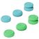 Mobigear Thumbgrip Capuchons de Joystick pour Nintendo Switch Pro / PS4 / PS5 - Bleu / Vert (Lot de 6)