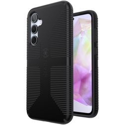 Speck Impact Hero Grip Coque Samsung Galaxy A35 Coque arrière Rigide Anti-Chocs - Noir