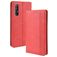 Mobigear Sensation Housse OPPO Reno 3 Pro Etui Porte-Monnaie - Rouge