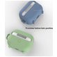Mobigear Radio Coque Apple AirPods Pro 1 Coque en Silicone Souple - Vert
