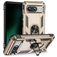 Mobigear Armor Ring Coque Google Pixel 8a Coque arrière Rigide Anti-Chocs avec Anneau-Support - Or