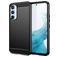 Mobigear Brushed Slim Coque Samsung Galaxy A54 Coque arrière en TPU Souple - Noir