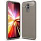 Mobigear Brushed Slim Coque Huawei Mate 20 Lite Coque arrière en TPU Souple - Gris