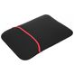 Mobigear Two Way Pochette Ordinateur portable en Neoprène 15.4 Pouces Housse ordinateur - Noir / Rouge