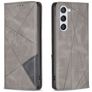 Mobigear Rhombus Slim Housse Samsung Galaxy S23 Etui - Gris