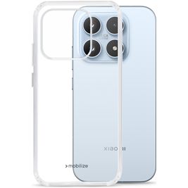 Mobilize Gelly Case Coque Transparente Xiaomi 17 Coque arrière en TPU Souple - Transparent