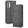 Mobigear Sensation Housse Motorola Moto G52 Etui Porte-Monnaie - Noir