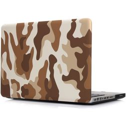Mobigear Design MacBook Air 13 pouces (2018-2020) Coque rigide pour MacBook - Desert Camauflage - Modèle A1932 / A2179 / A2337