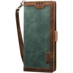 Mobigear Two Tone Housse Huawei P40 Etui Porte-Monnaie - Vert