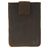 Valenta Card Case Pocket - Porte Cartes en en Cuir véritable - 8 Cartes - Marron